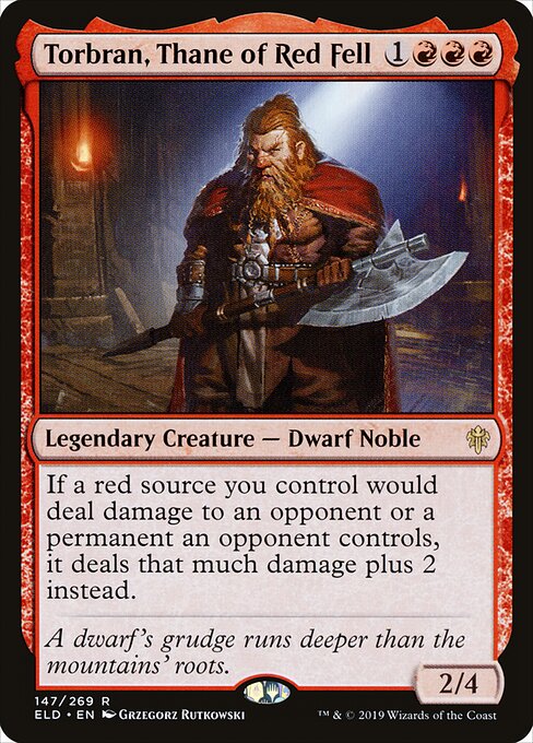 Torbran, Thane of Red Fell card art