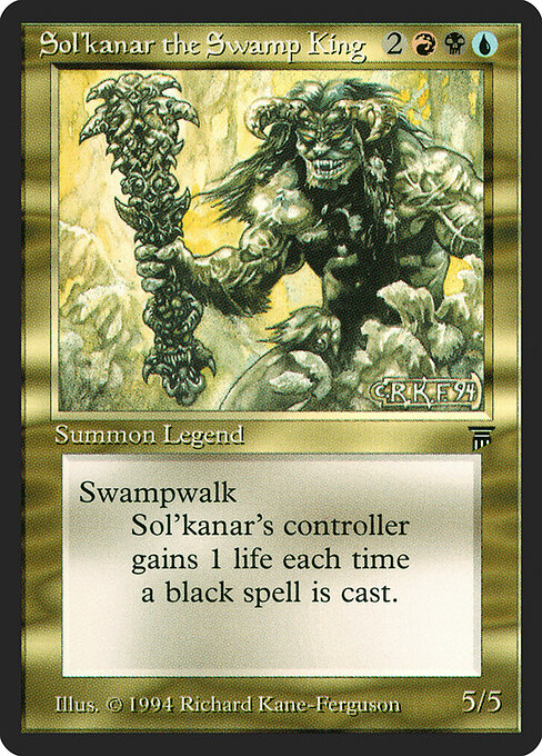 Sol'kanar the Swamp King card art