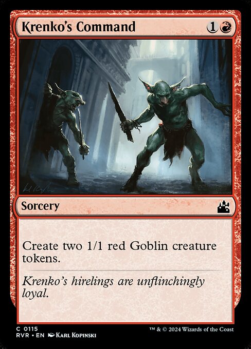 Krenko's Command card art