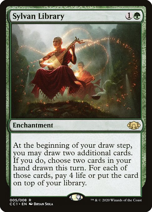 Sylvan Library card art