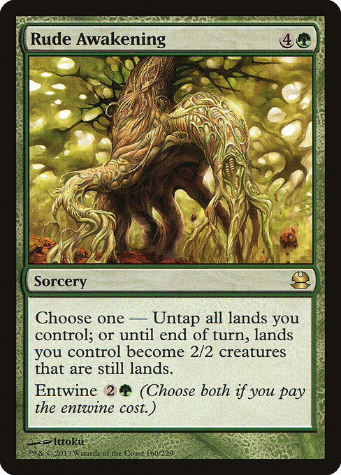 Rude Awakening card art