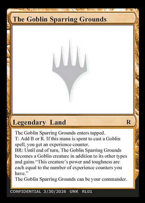 The Goblin Sparring Grounds card art