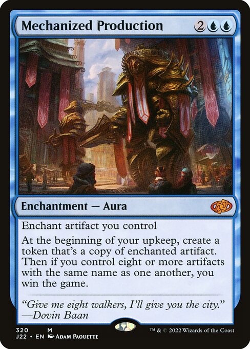 Mechanized Production card art