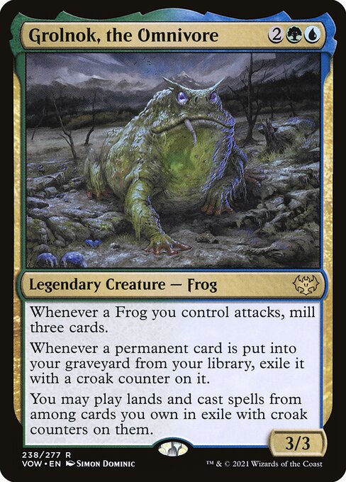 Grolnok, the Omnivore card art