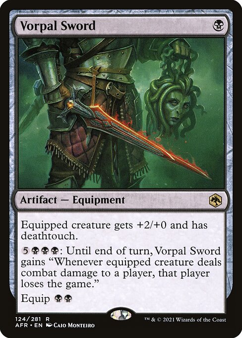 Vorpal Sword card art