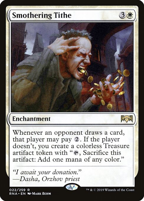 Smothering Tithe card art