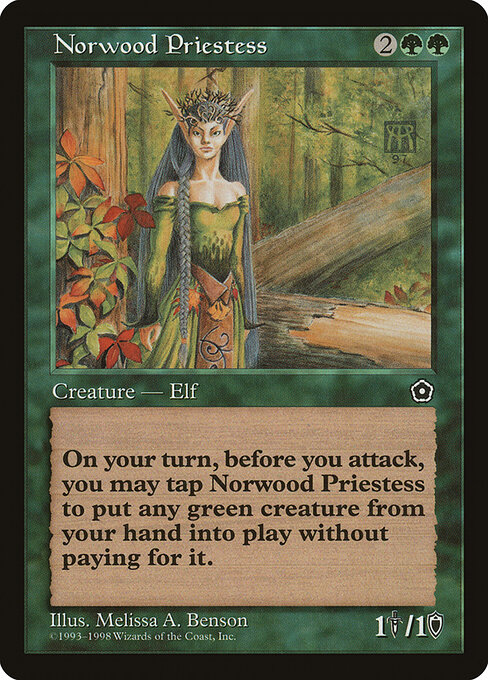 Norwood Priestess card art
