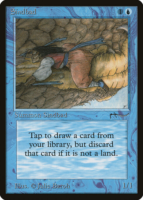Sindbad card art