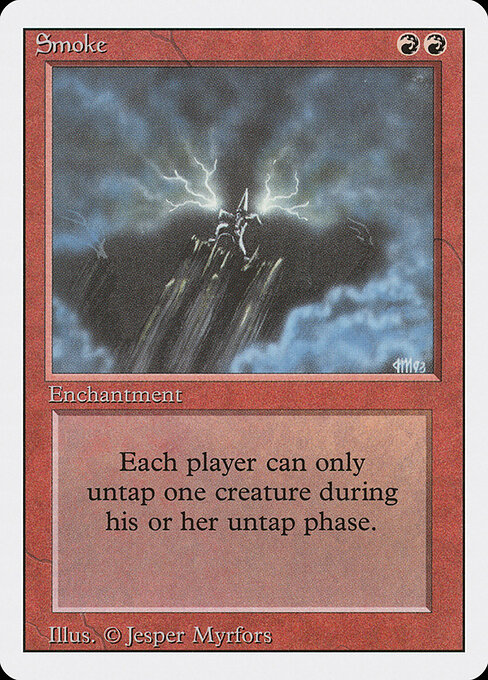 Smoke card art
