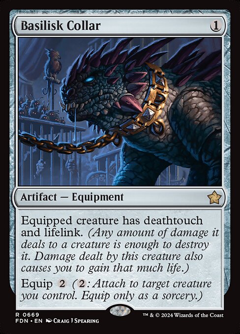 Basilisk Collar card art