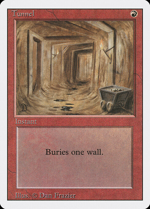 Tunnel card art