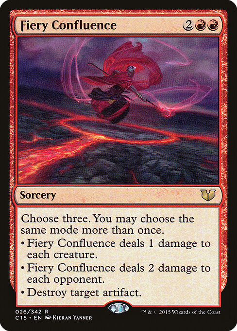 Fiery Confluence card art