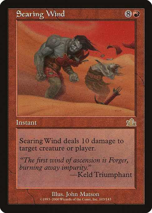 Searing Wind card art