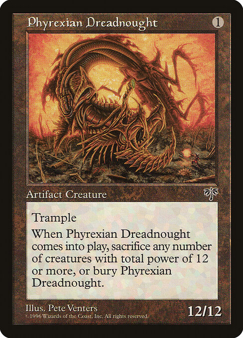Phyrexian Dreadnought card art
