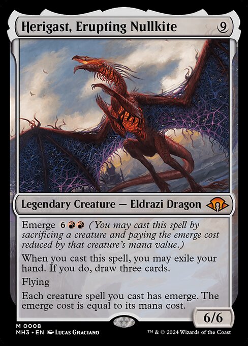 Herigast, Erupting Nullkite card art