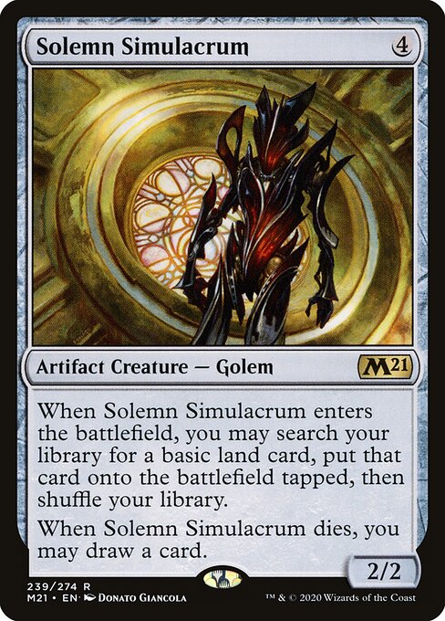 Solemn Simulacrum card art