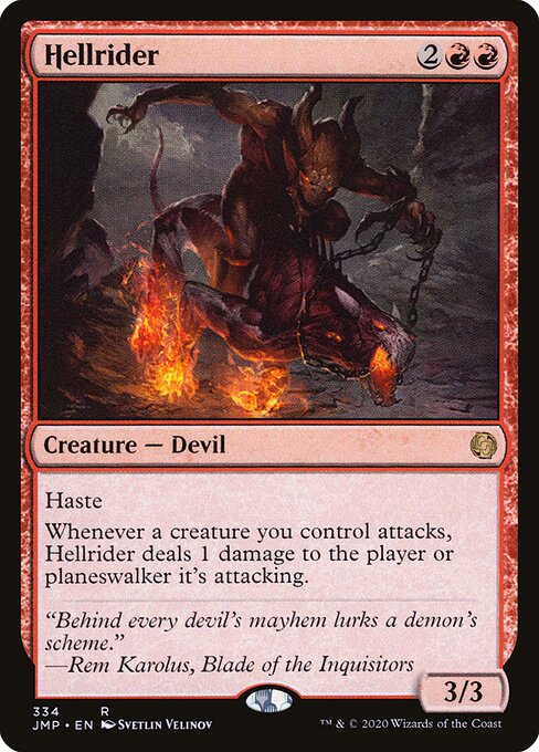 Hellrider card art