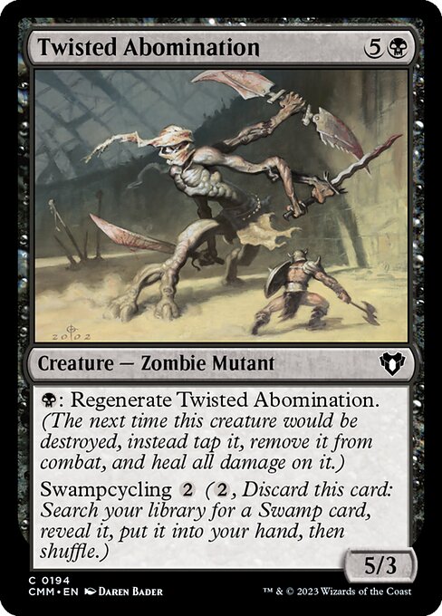 Twisted Abomination card art