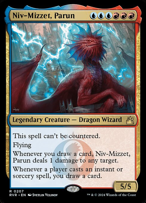 Niv-Mizzet, Parun card art