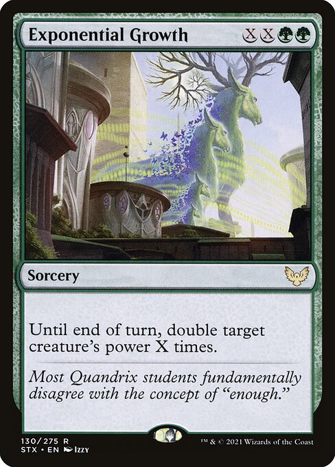 Exponential Growth card art