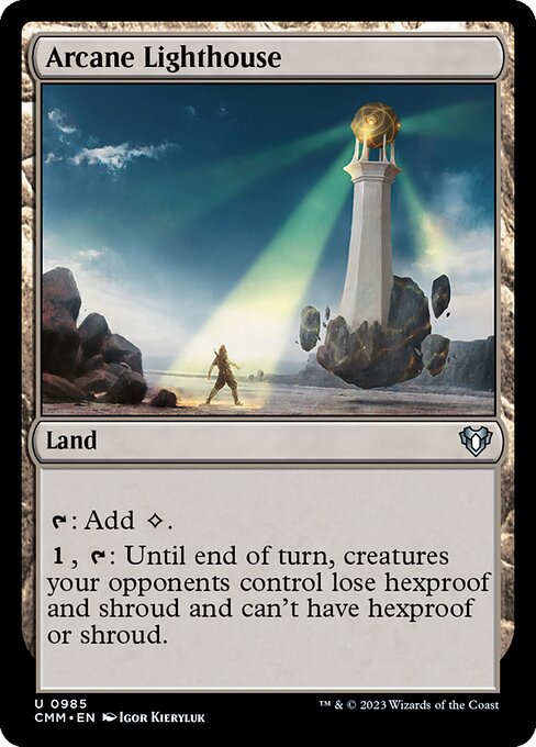 Arcane Lighthouse card art