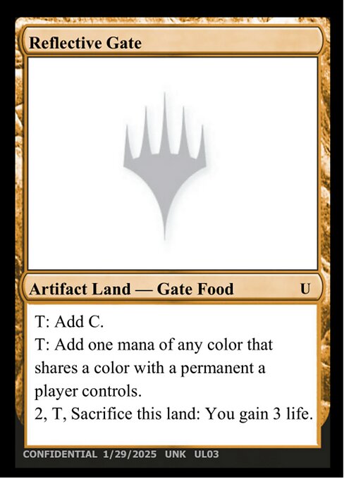 Reflective Gate card art