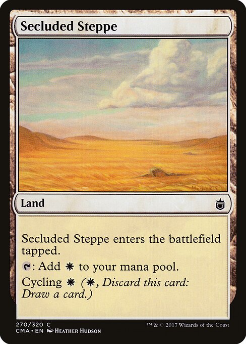 Secluded Steppe card art