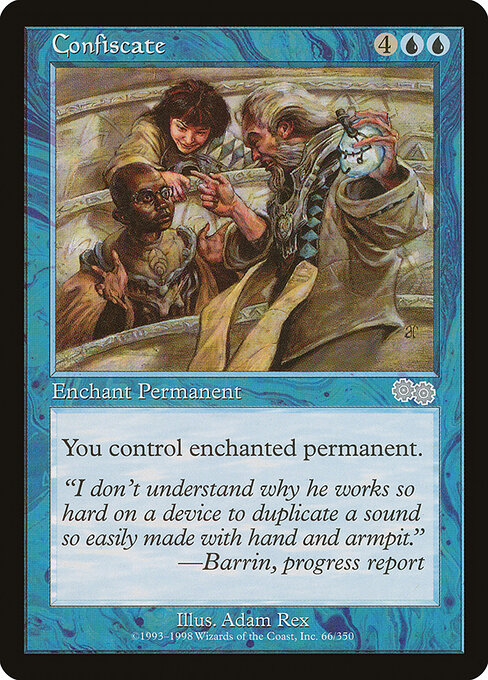 Confiscate card art