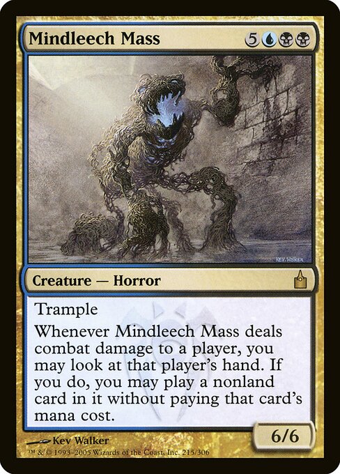 Mindleech Mass card art