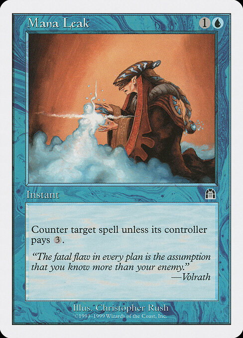 Mana Leak card art