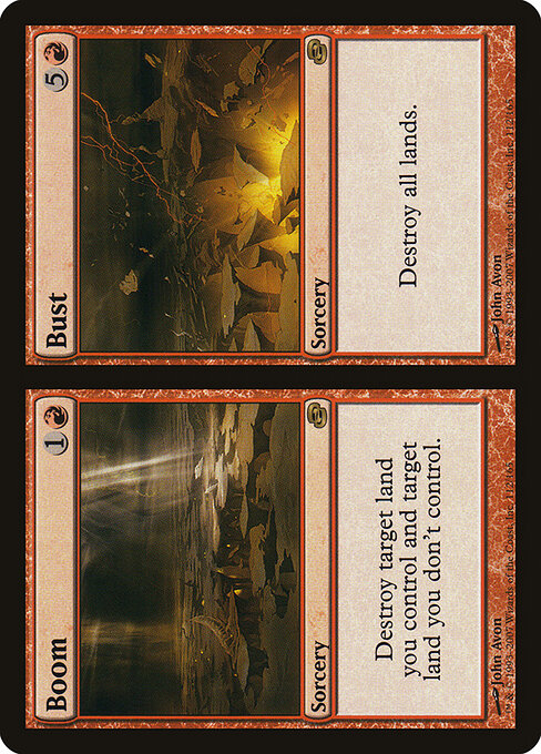 Boom // Bust card art