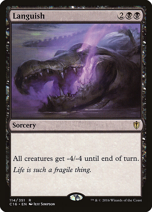 Languish card art