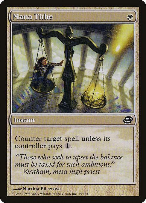 Mana Tithe card art