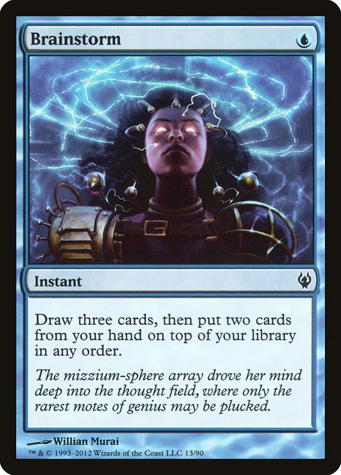 Brainstorm card art