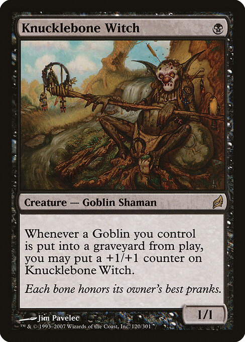 Knucklebone Witch card art