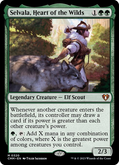 Selvala, Heart of the Wilds card art