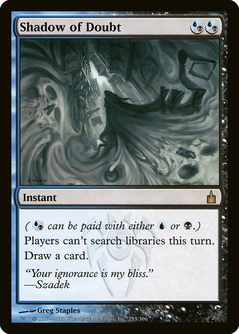 Shadow of Doubt card art