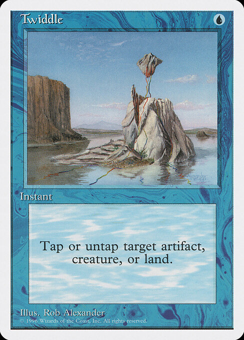 Twiddle card art