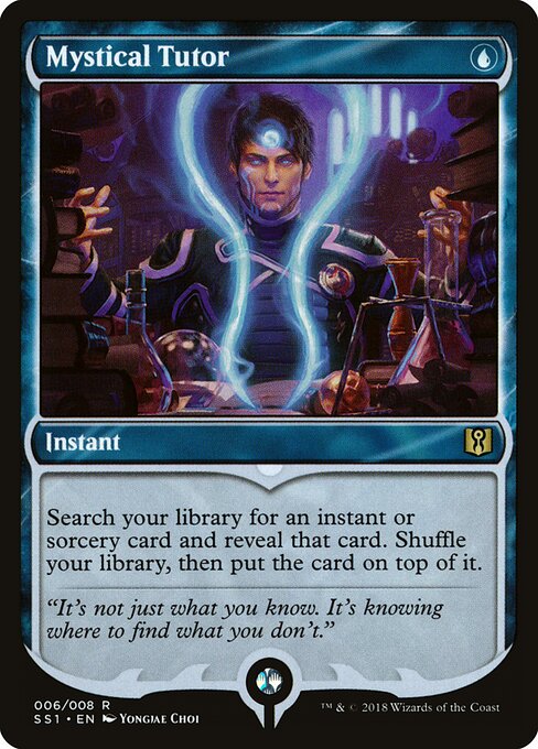 Mystical Tutor card art