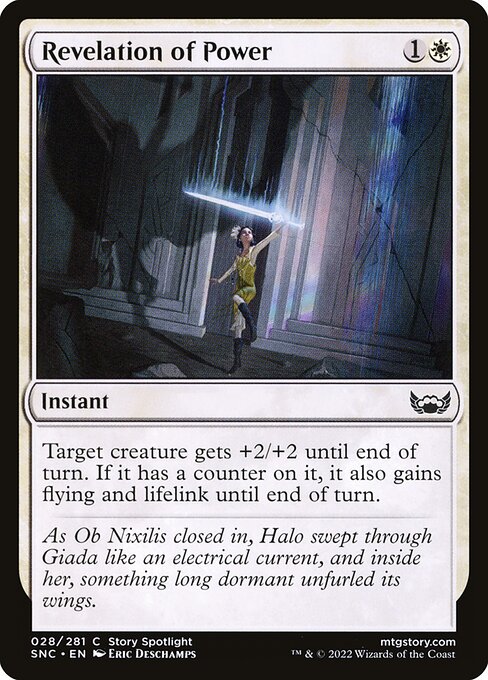 Revelation of Power card art