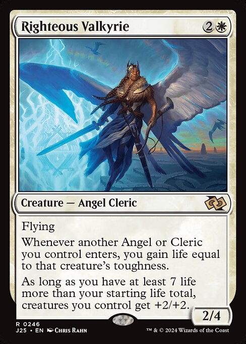 Righteous Valkyrie card art
