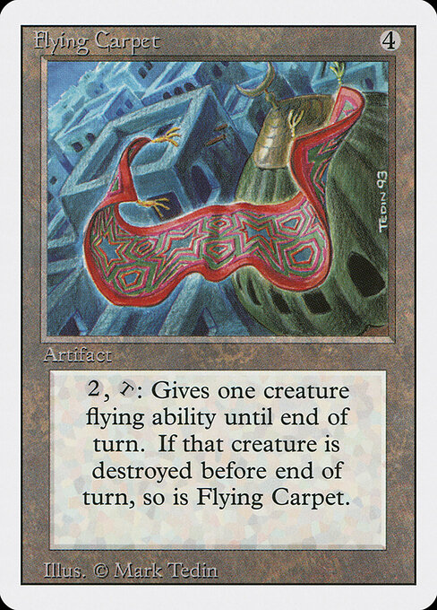 Flying Carpet card art