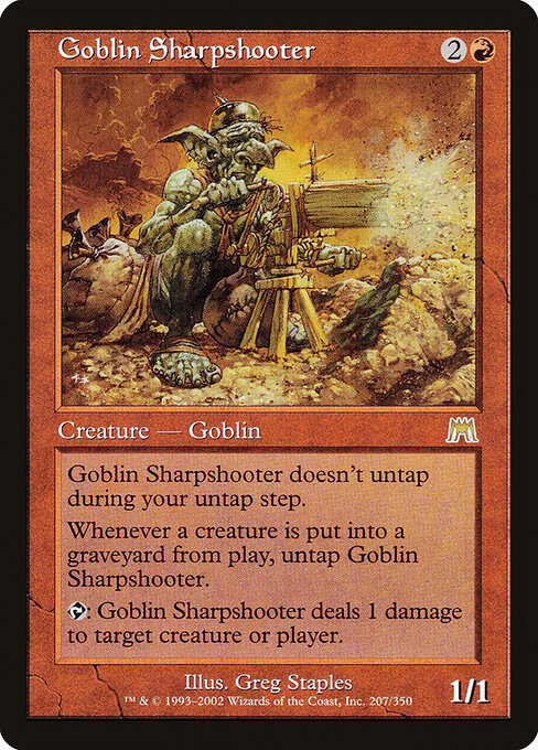 Goblin Sharpshooter card art
