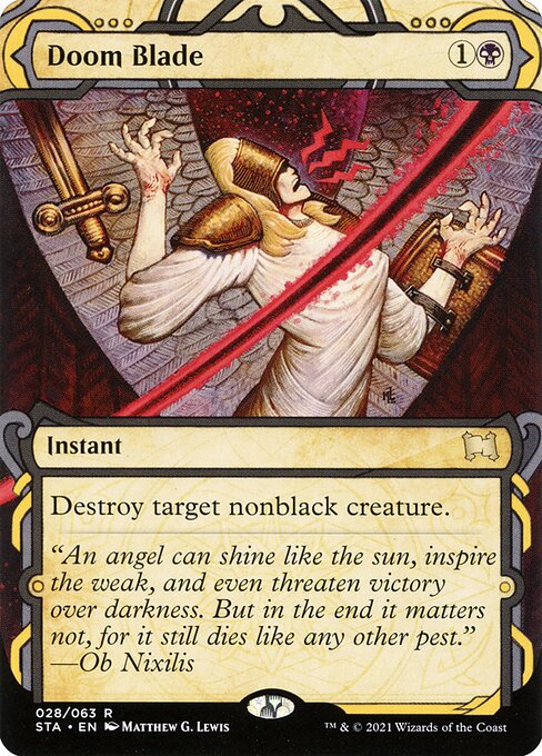 Doom Blade card art