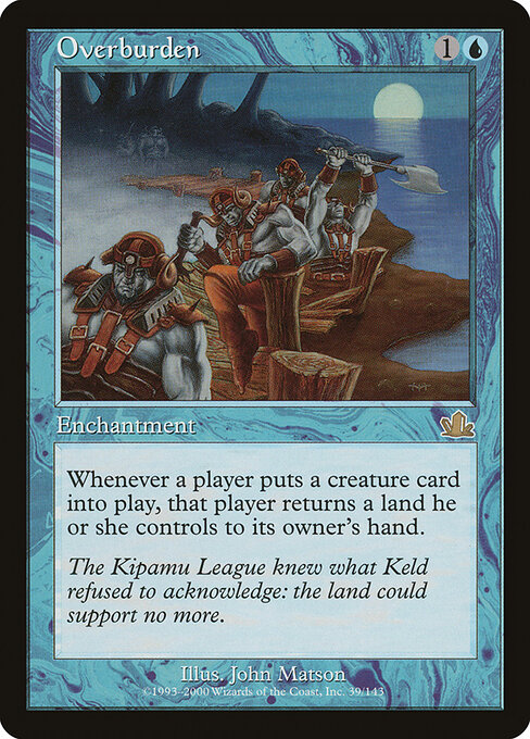 Overburden card art