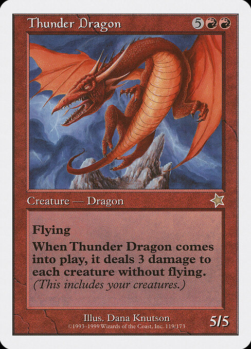 Thunder Dragon card art