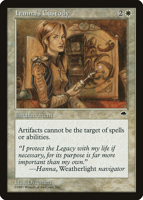 Hanna's Custody card art