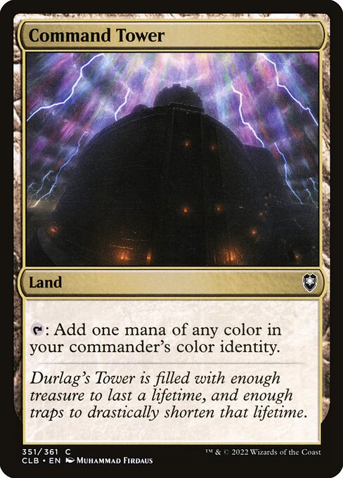 Command Tower card art