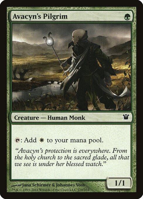 Avacyn's Pilgrim card art