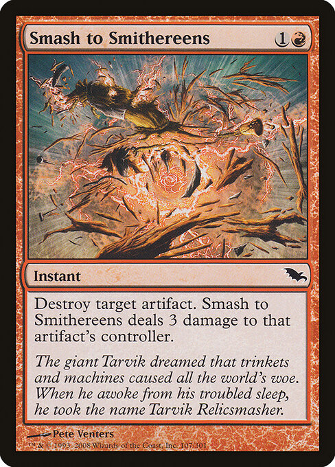 Smash to Smithereens card art
